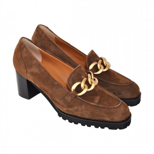 MOCASSINO CON ACCESSORIO TORLASCO 4493 COCCO