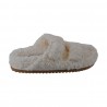 FURRY SLIPPER PLASTIC BUCKLE COLORS OF CALIFORNIA HC.FURBIO018 WHI