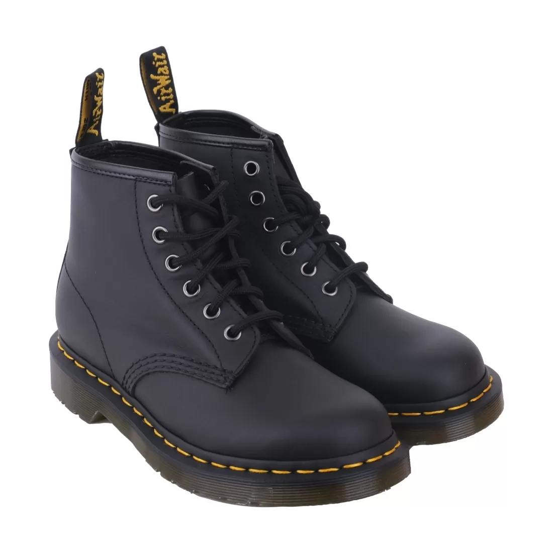 BOOT 6 EYELET DR. MARTENS 101 BLACK