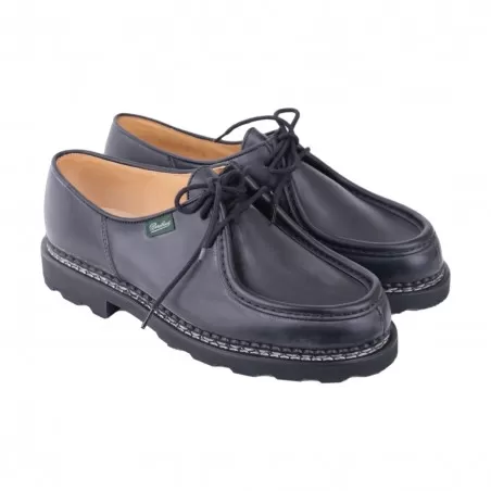 MOCASSINO ALLACCIATO PARABOOT 715604 NOIR
