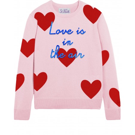 NEW CREWNECK SWEATER LOVE AIR 2121L MC2 SAINT BARTH NEWQUEENP 01272C