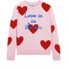 NEW CREWNECK SWEATER LOVE AIR 2121L MC2 SAINT BARTH NEWQUEENP 01272C