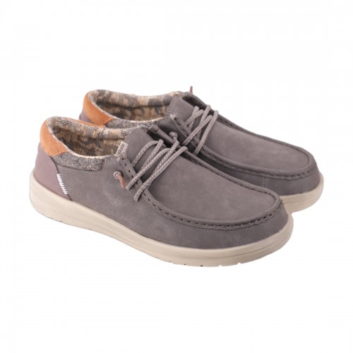 MOCASSINO LACCI PELLE HEY DUDE PAUL CHOCOLATE