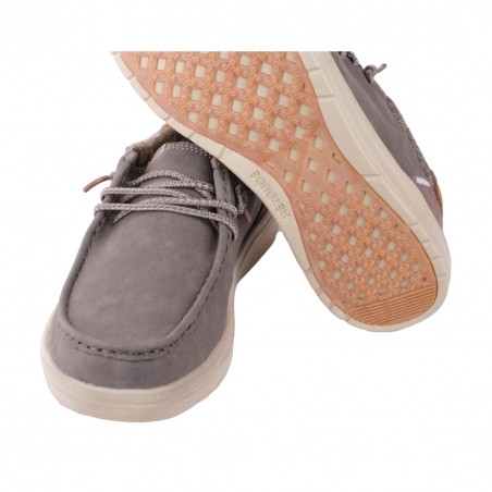 MOCASSINO LACCI PELLE HEY DUDE PAUL CHOCOLATE