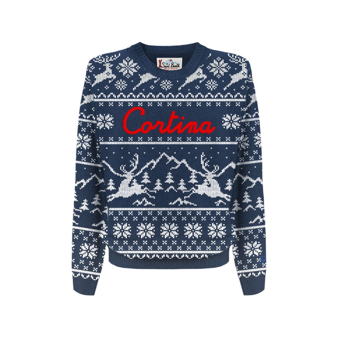CREWNECK SWEATER EMB NOR CORTINA 61 MC2 SAINT BARTH HERONP 01759C