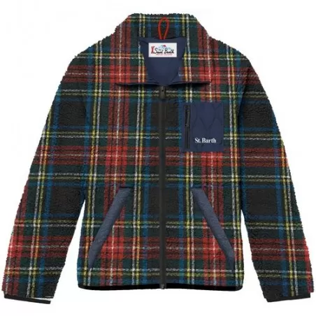 CURLY FLEECE JACKET WITH POCKET SHERPA TRTN 52 MC2 SAINT BARTH KEYSTONEP 00647C