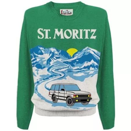 CREWNECK SWEATER MOUNTAIN ROVER 57 MC2 SAINT BARTH HERONC 00043C
