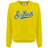 ROUND-NECK SWEATER EMB SBART TERRY 91 MC2 SAINT BARTH HERON 01539C