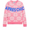 CREWNECK SWEATER APRES CHIC FLAKE ST 21D MC2 SAINT BARTH EDELWEISS 01115C