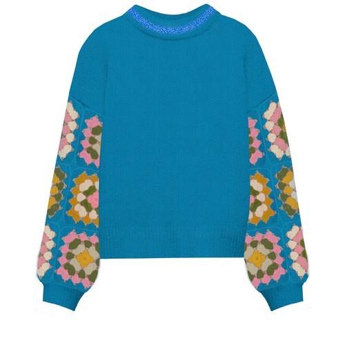 BOX SHAPE SWEATER WITH...