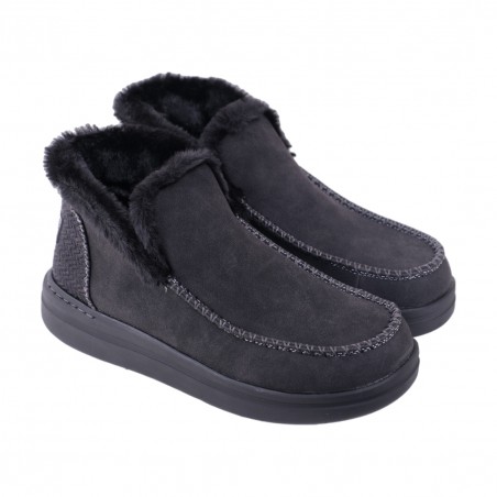 POLACCHINO CON PELLICCIA HEY DUDE DENNYGRIP JETBLACK