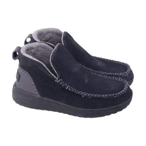 POLACCHINO HEY DUDE DANNYSUEDE BLACK