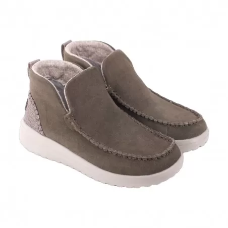 POLACCHINO HEY DUDE DANNYSUEDE PINE