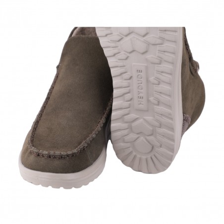 POLACCHINO HEY DUDE DANNYSUEDE PINE