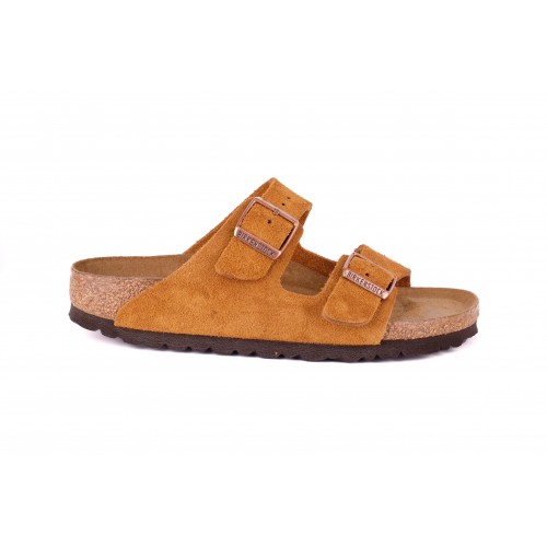 CIABATTA ARIZONA SUEDE LEATHER BIRKENSTOCK 1009527 MINK