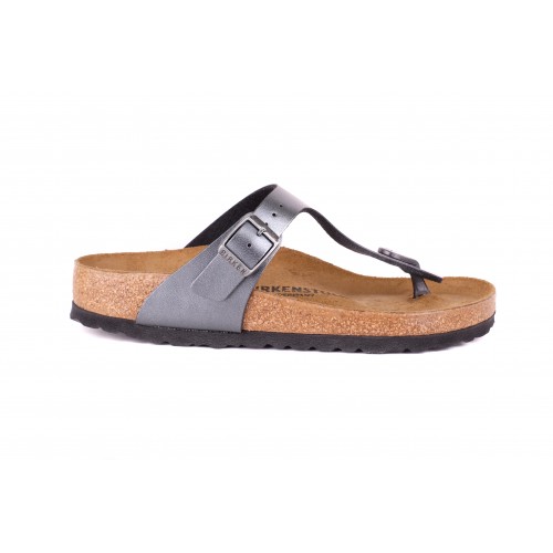 INFRADITO GIZEH BIRKO FLOR METALLIC BIRKENSTOCK 1021428 METALLICBLACK