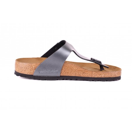 INFRADITO GIZEH BIRKO FLOR METALLIC BIRKENSTOCK 1021428 METALLICBLACK
