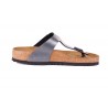 INFRADITO GIZEH BIRKO FLOR METALLIC BIRKENSTOCK 1021428 METALLICBLACK