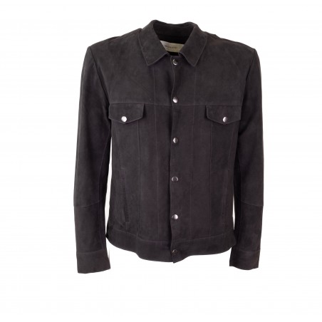 GIACCA CAMOSCIO BULLY 5423 BLU