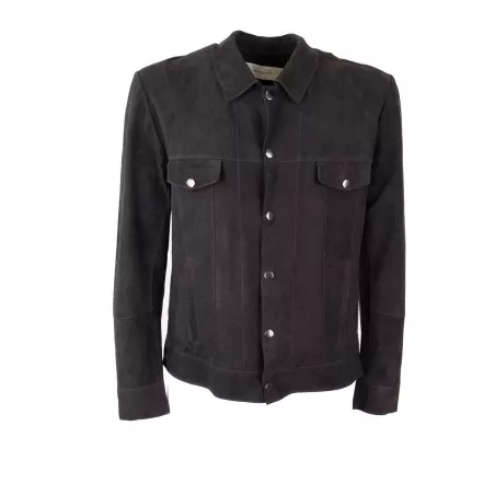 GIACCA CAMOSCIO BULLY 5423 BLU