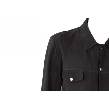 GIACCA CAMOSCIO BULLY 5423 BLU