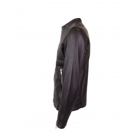 GIACCA BIKER BULLY 5431 BLACK