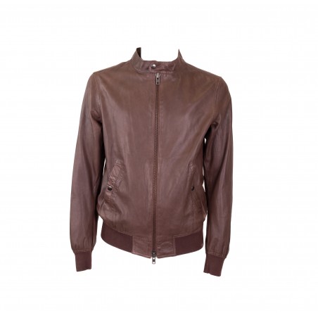 BOMBER BASIC BULLY 5480NAPPA MARRONE