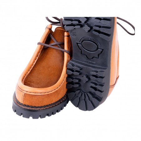 MOCASSINO ALLACCIATO J.O.LUXURY STYLE L710 CUOIO