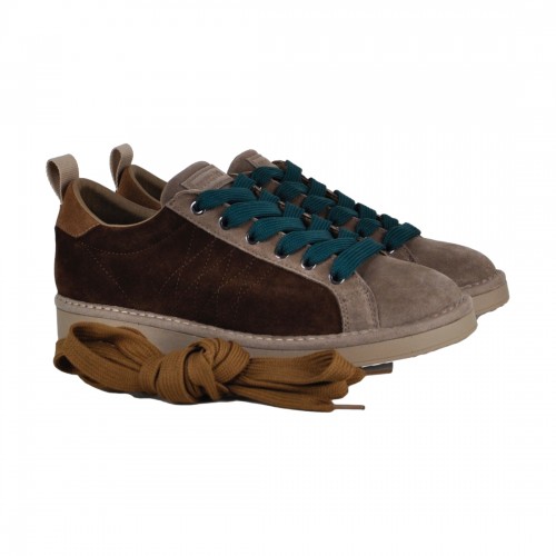 LACE-UP SHOE TRICOLOR WOOL LINING PANCHIC P01M1600100329 D11D13