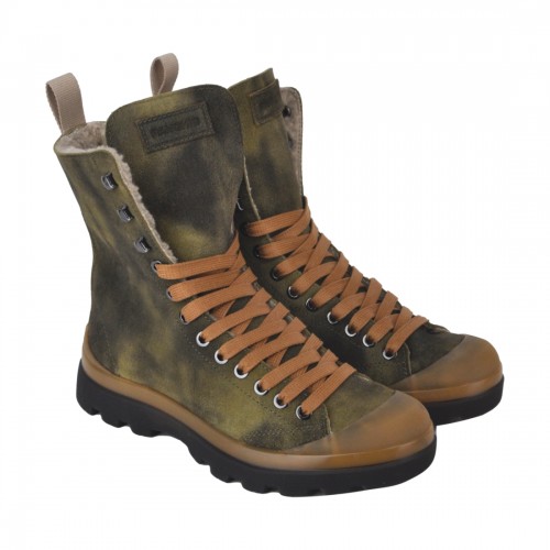 COMBAT BOOT FAUX FUR PANCHIC P03W2201400300 U07000