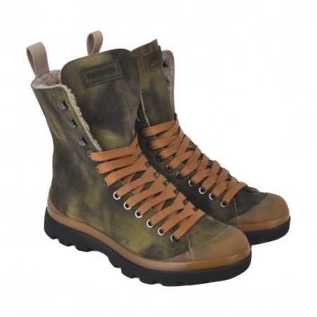 COMBAT BOOT FAUX FUR PANCHIC P03W2201400300 U07000