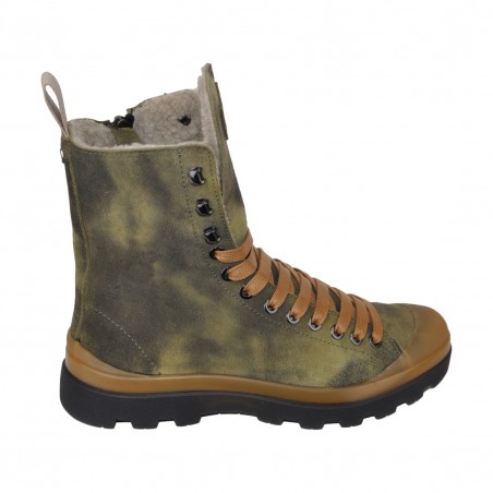 COMBAT BOOT FAUX FUR PANCHIC P03W2201400300 U07000