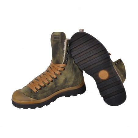 COMBAT BOOT FAUX FUR PANCHIC P03W2201400300 U07000