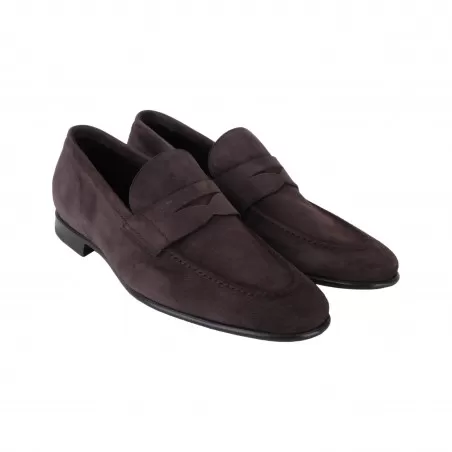 MOCASSINO CAMOSCIO / BARRETT 091U036.28 CIOCCOLATO