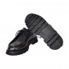 MOCASSINO ALLACCIATO SEBOYS 1046 NERO