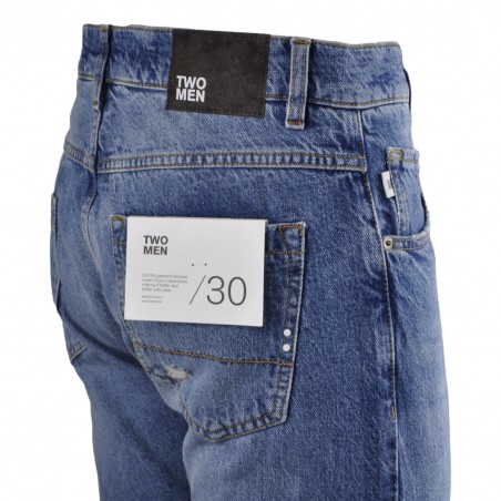JEANS FARRAN LONG TWO MEN 10715-A4NG263 BLU