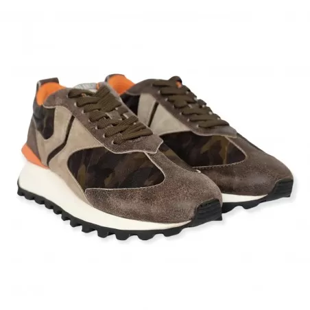 SNEAKER QWARK MAN / VOILE BLANCHE 2016270 07 1D02