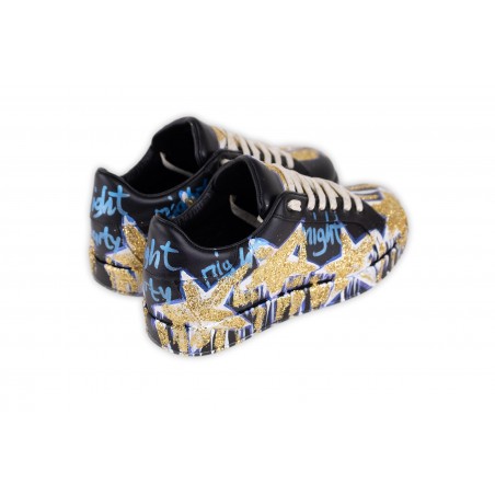 SNEAKERS STELLE RISE 21GA-8516 NERO