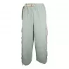 PANTALONE LUNGO CON FRANGE WHITE SAND 22WSD14224 121