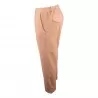 PANTALONE LUNGO IN VELLUTO WHITE SAND 22WSD16303 402