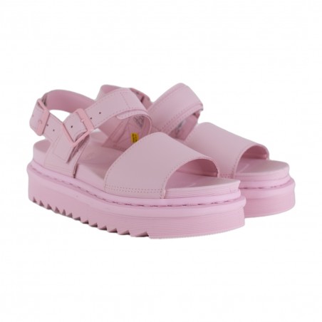 SANDALO VOSS MONO HYDRO LEATHER DR. MARTENS 27306279 PINK