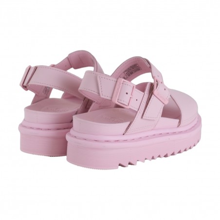 SANDALO VOSS MONO HYDRO LEATHER DR. MARTENS 27306279 PINK