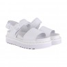 SANDALO VOSS MONO HYDRO LEATHER DR. MARTENS 27326100 WHITE