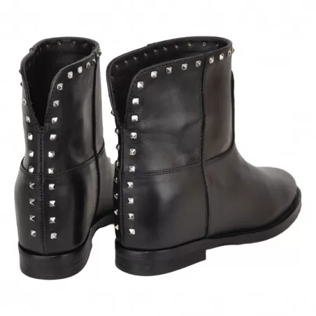 TRONCHETTO PROFILO PIRAMIDI VIA ROMA 15 3158 NERO