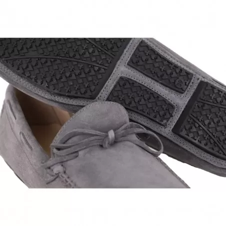 MOCASSINO IN CAMOSCIO LA PARIGINA 324 GRIGIO