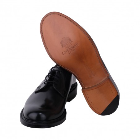 DERBY HI SHINE (PELLE) CHEANEY WYEII BLACK