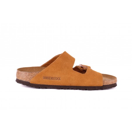 CIABATTA ARIZONA SUEDE LEATHER BIRKENSTOCK 1009527 MINK