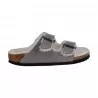 CIABATTA ARIZONA SHEARLING SUEDE LEATHER BIRKENSTOCK 1017403 STONE