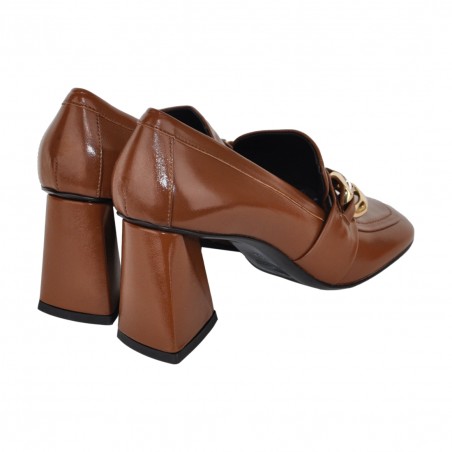 MOCASSINO CON ACCESSORIO STRATEGIA A5187 TERRA