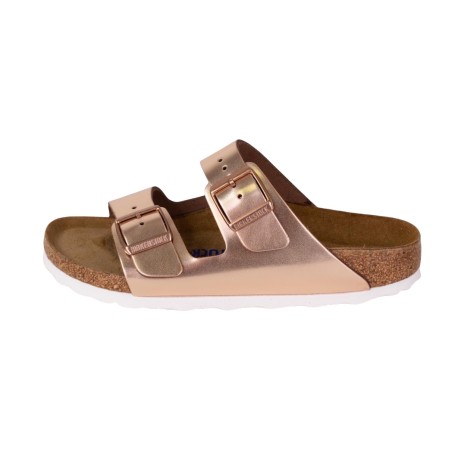CIABATTA ARIZONA LEATHER METALLIC BIRKENSTOCK 952093 COPPER